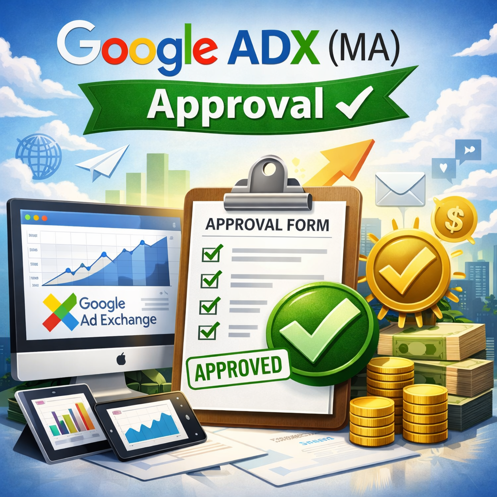 Google ADX (MA) Approval